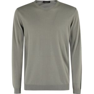 Roberto Collina, Heren, Truien, Groen, Maat: XL Katoen,