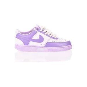 Nike Handgemaakte Violet Sneakers voor Dames , Purple , Dames , Maat: 36 1/2 EU