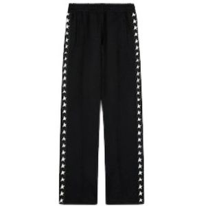 Golden Goose, Dames, Broeken, Zwart, Maat: M