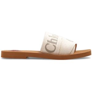 Chloé ‘Mila’ sandalen , Beige , Dames , Maat: 38 EU