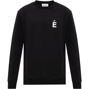 Études, Heren, Sweatshirts & Hoodies, Zwart, Maat: L Katoen,