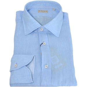 Xacus, Heren, Overhemden, Blauw, Maat: 3XL