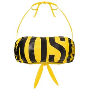 Moschino, Dames, Badkleding, Geel, Maat: S