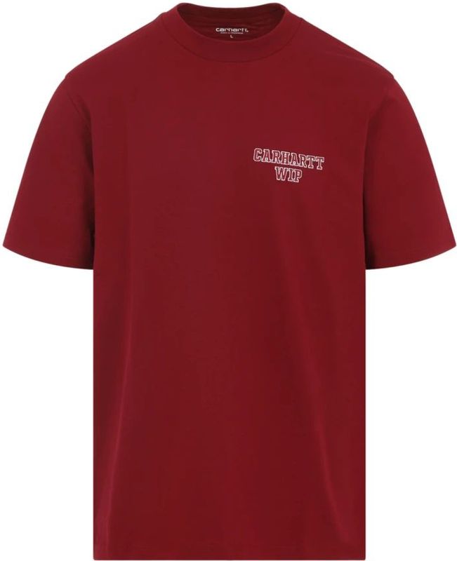 Carhartt Wip - Alumni T-Shirt - Rood - Heren