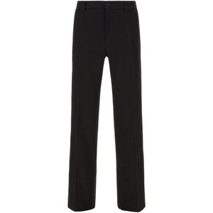 Dolce & Gabbana - Pantaloni - Zwart - Heren - Straight Broeken