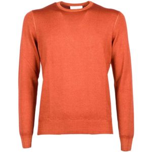 Gran Sasso, Heren, Truien, Oranje, Maat: L Wol,