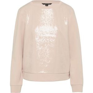 COMMA - Shirt - Lichtroze - Pailletten