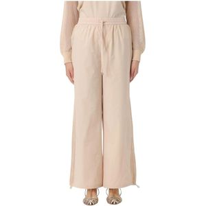 Liu Jo, Dames, Broeken, Beige, Maat: XS