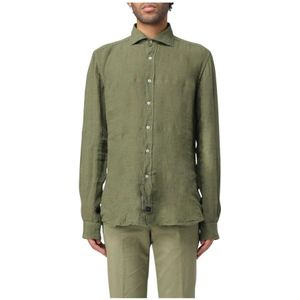 Linnen Overhemd - Kiwi - Lange Mouwen - Classic Fit