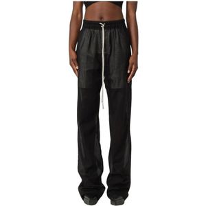 Rick Owens, Dames, Broeken, Zwart, Maat: S