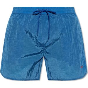 Diesel, Heren, Badkleding, Blauw, Maat: XS Polyamide,