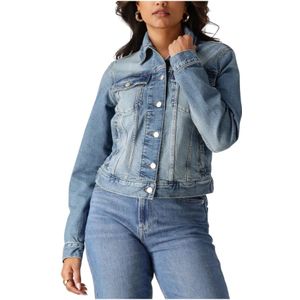 Tommy Jeans, Dames, Jassen, Blauw, Maat: M