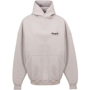 Balenciaga, Heren, Sweatshirts & Hoodies, Grijs, Maat: L Katoen,