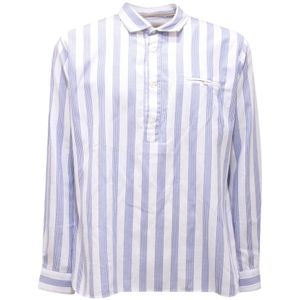 Tintoria Mattei 954, Heren, Overhemden, Veelkleurig, Maat: 2XL