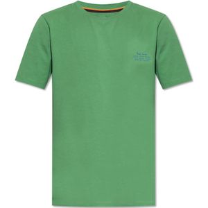 Paul Smith, Heren, Tops, Groen, Maat: L Katoen,
