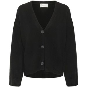 My Essential Wardrobe, Dames, Truien, Zwart, Maat: S Wol,