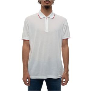 Kiton, Heren, Tops, Wit, Maat: 2XL Katoen,