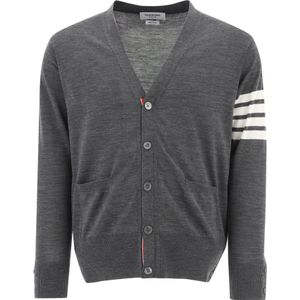 Thom Browne - Cardigan - Grijs - Wol