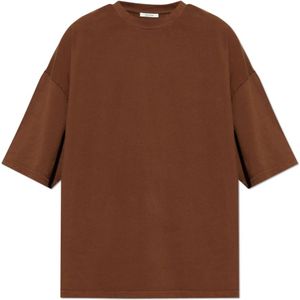 Entire Studios, unisex, Tops, Bruin, Maat: 2XS Katoen,