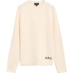 A.p.c., Heren, Truien, Beige, Maat: XL
