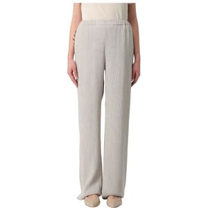 Emporio Armani, Dames, Broeken, Grijs, Maat: L
