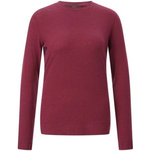 Windsor - Zachte Wollen Mix Pullover - Rood - Dames