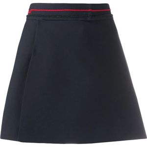 Valentino, Dames, Rokken, Blauw, Maat: XS Zijde,