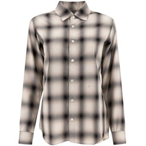 Nanamica, Dames, Blouses & Shirts, Veelkleurig, Maat: S Poliester,