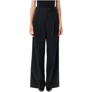 By Malene Birger, Dames, Broeken, Zwart, Maat: XS