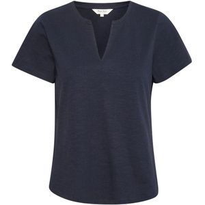 Part Two, Dames, Tops, Blauw, Maat: S Katoen,