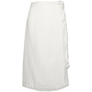 Hést, Dames, Rokken, Wit, Maat: XS Linnen,