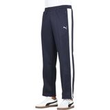 Puma - Heren - Sportieve Broek - Blauw - Regular Fit - T7 Strepen