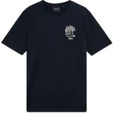 Lyle & Scott, Heren, Tops, Blauw, Maat: S Katoen,