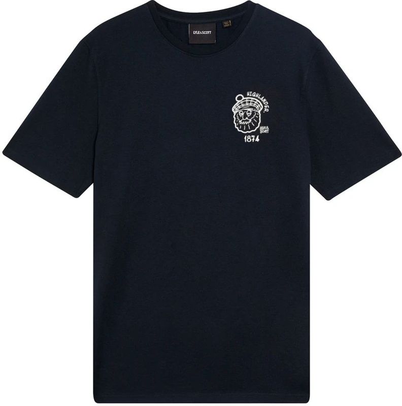 Lyle & Scott, Heren, Tops, Blauw, Maat: S Katoen,