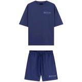 Black Bananas - Design Dept Twinset - Blauw - Jumpsuit - Katoen