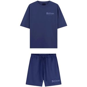 Black Bananas - Design Dept Twinset - Blauw - Jumpsuit - Katoen