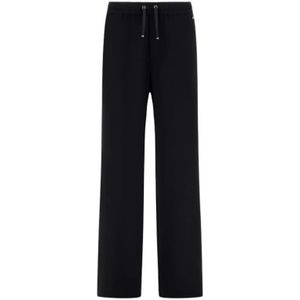 Herno, Dames, Broeken, Zwart, Maat: XS Satijn,