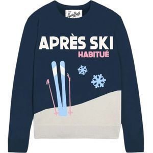 MC2 Saint Barth, Dames, Truien, Veelkleurig, Maat: L Kasjmier,