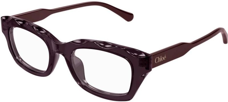 Chloé - Optical Frame - Accessoire - Paars - 51 MM