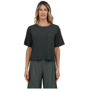 Max Mara, Dames, Tops, Groen, Maat: S Viscose,