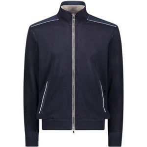 Paul & Shark, Heren, Sweatshirts & Hoodies, Blauw, Maat: 2XL Katoen,