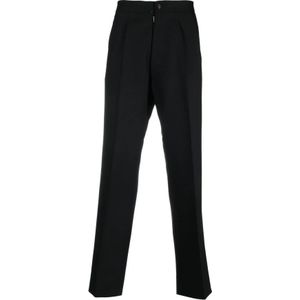 Maison Margiela, Heren, Broeken, Zwart, Maat: L