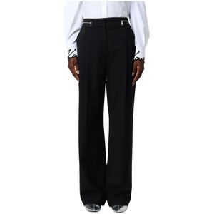 Karl Lagerfeld, Dames, Broeken, Zwart, Maat: M