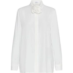 Marella, Dames, Blouses & Shirts, Wit, Maat: S