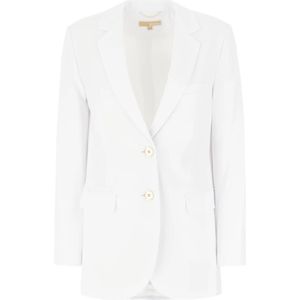Michael Kors, Dames, Jassen, Wit, Maat: 3XS Poliester,