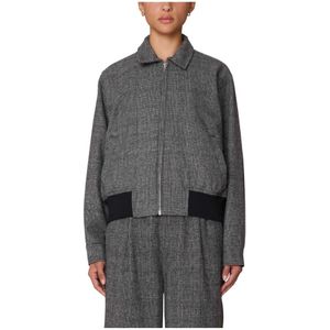 Obey, Dames, Jassen, Grijs, Maat: XS Katoen,