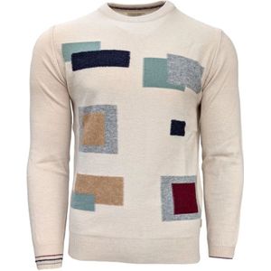 Bob, Heren, Truien, Beige, Maat: L Jersey,