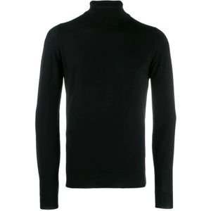John Smedley, Heren, Truien, Zwart, Maat: 2XL Wol,