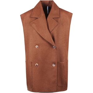 Liviana Conti, Dames, Jassen, Beige, Maat: XS Kasjmier,