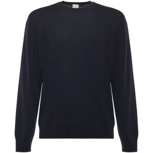 Eleventy, Heren, Truien, Blauw, Maat: M Kasjmier,